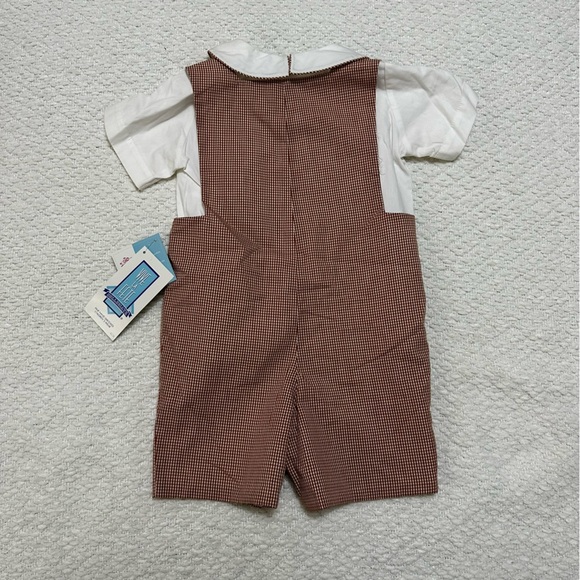Vive La Fete University of Texas Longhorns Short Overalls Size 4T NWT - Picture 10 of 10